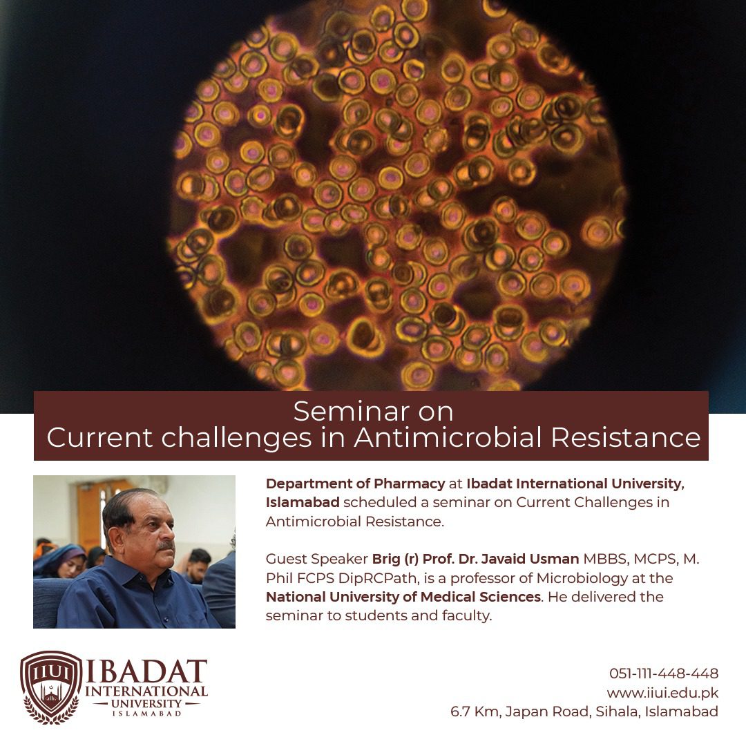 Seminar on Current Challenges in Antimicrobial Resistance